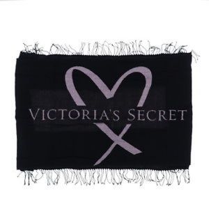 Victoria Secret Reversible Knit Throw Blanket